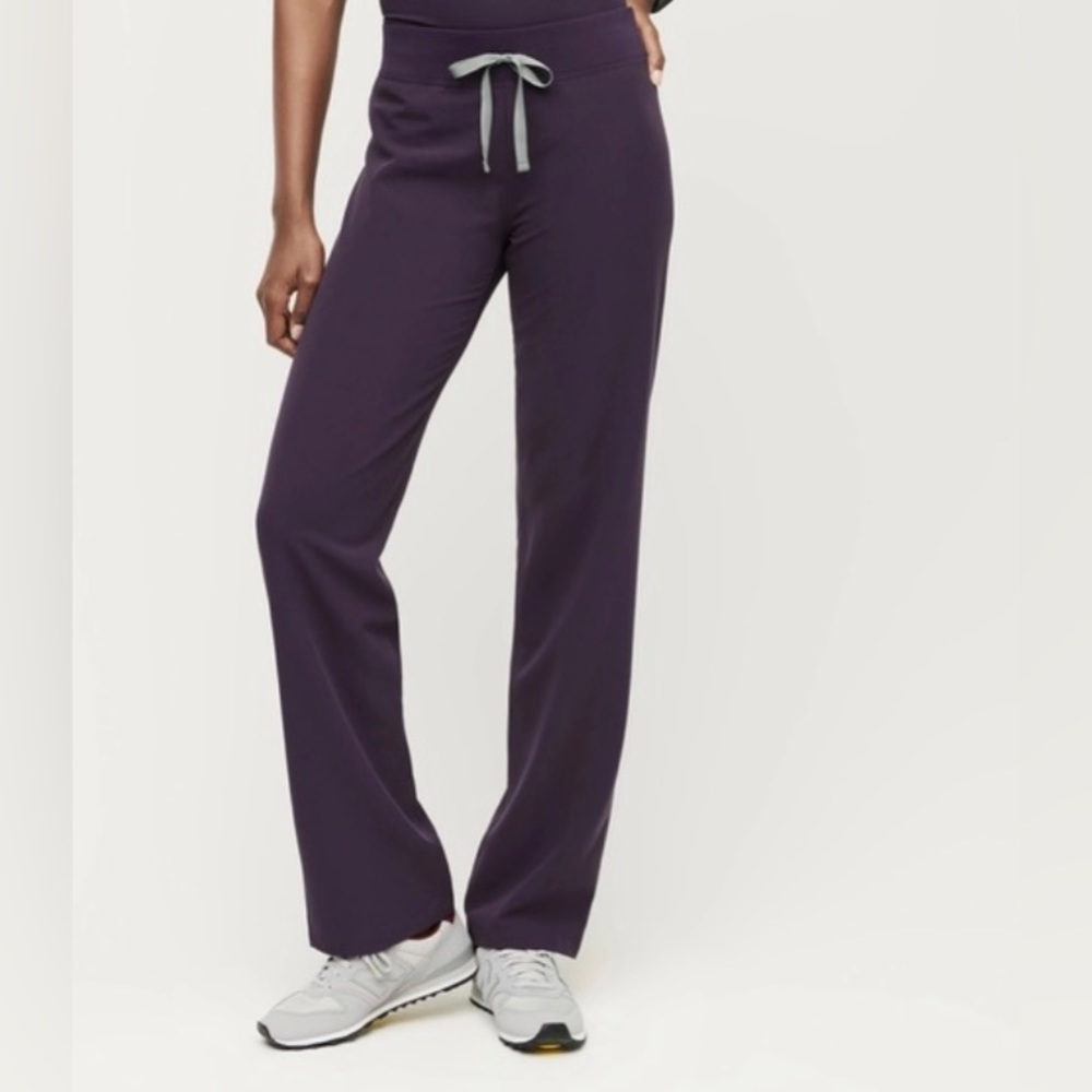 Purple Shadow FIGS scrubs. Size small tall.